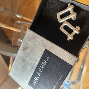 Silver Unisex 0 Guage Earrings